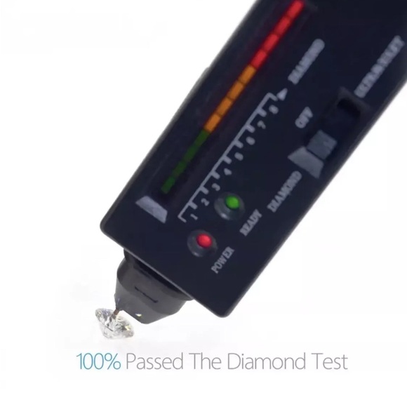 14k White Gold 0.50 Ctw Round Cut FL/D Brilliant GRA Moissanite Stud Earring 5mm - Picture 2 of 9